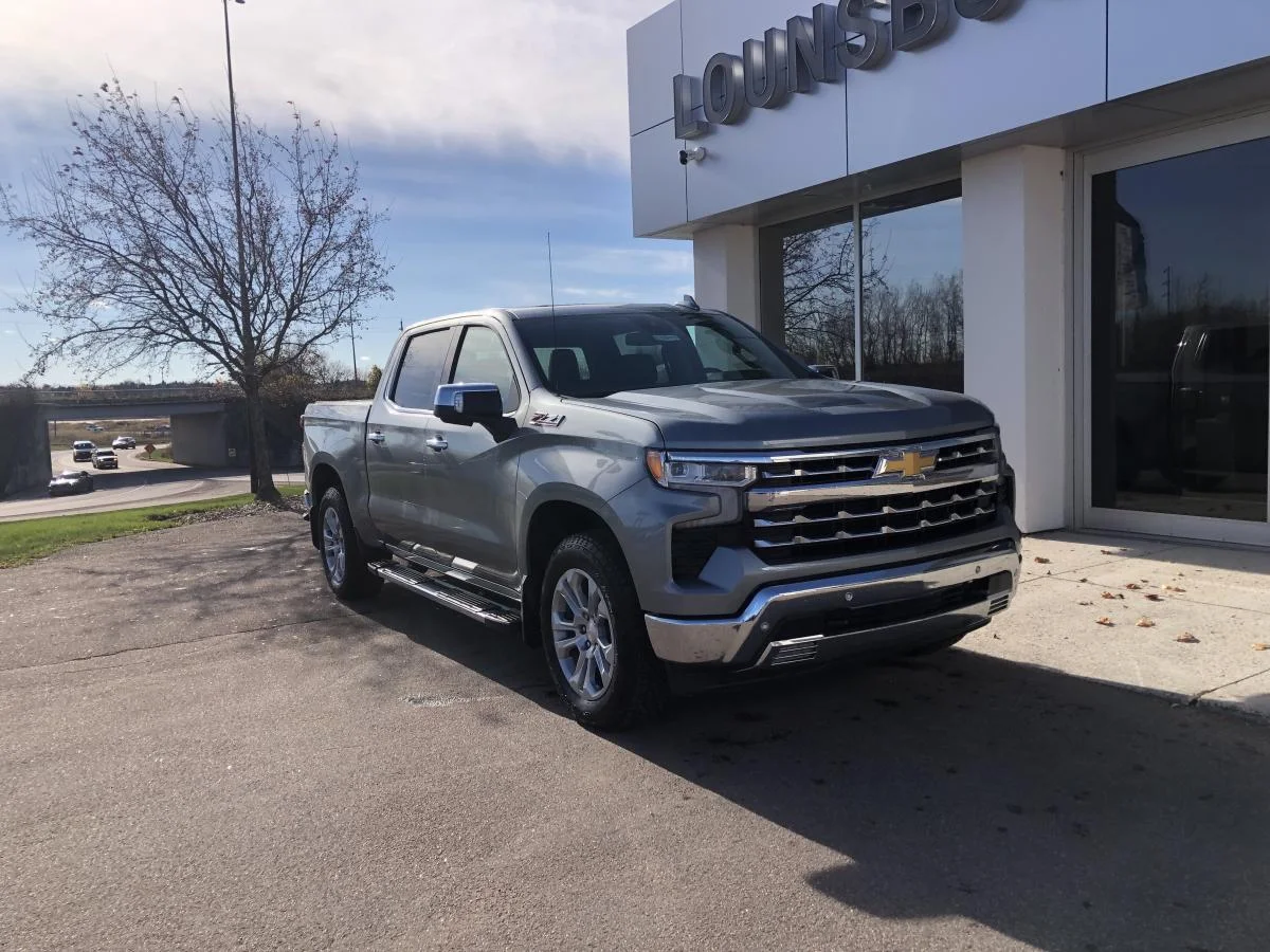 Used 2026 Grey Chevrolet 4WD Crew Cab 147" LTZ image 1