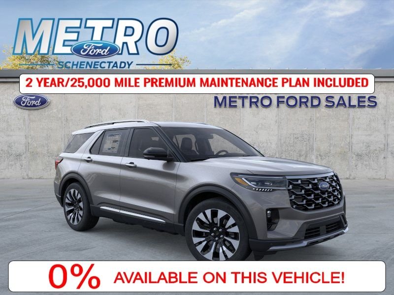 New 2026 Carbonized Gray Metallic Ford Platinum image 1