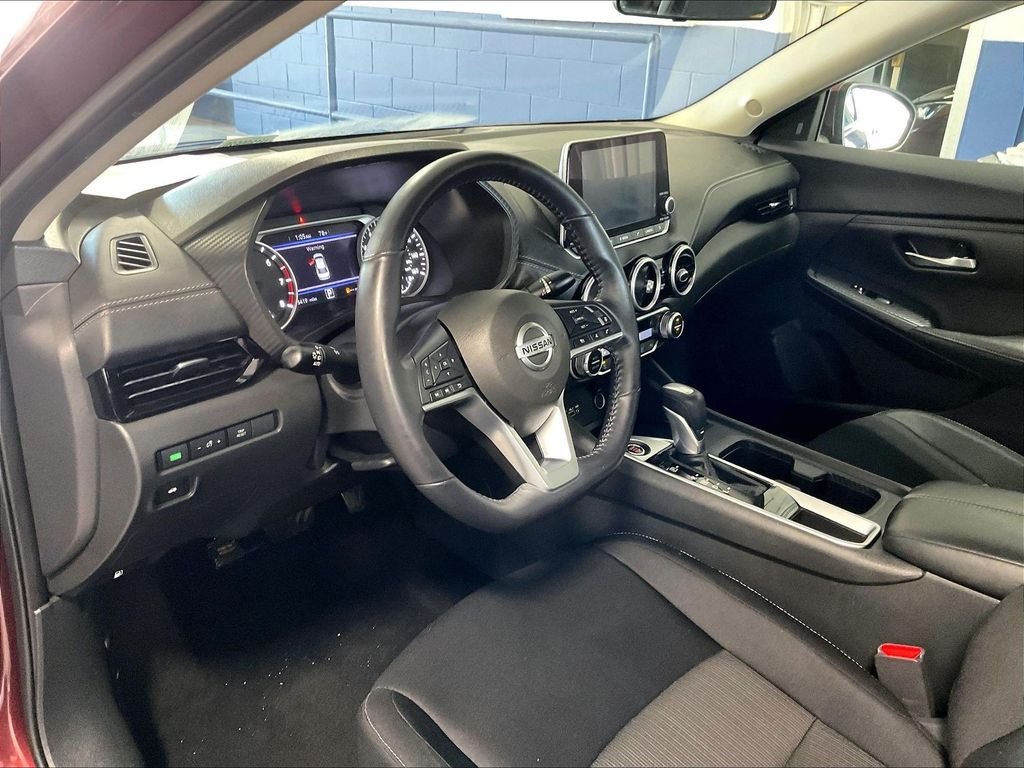 Certified Used 2021 Red Nissan SV image 8