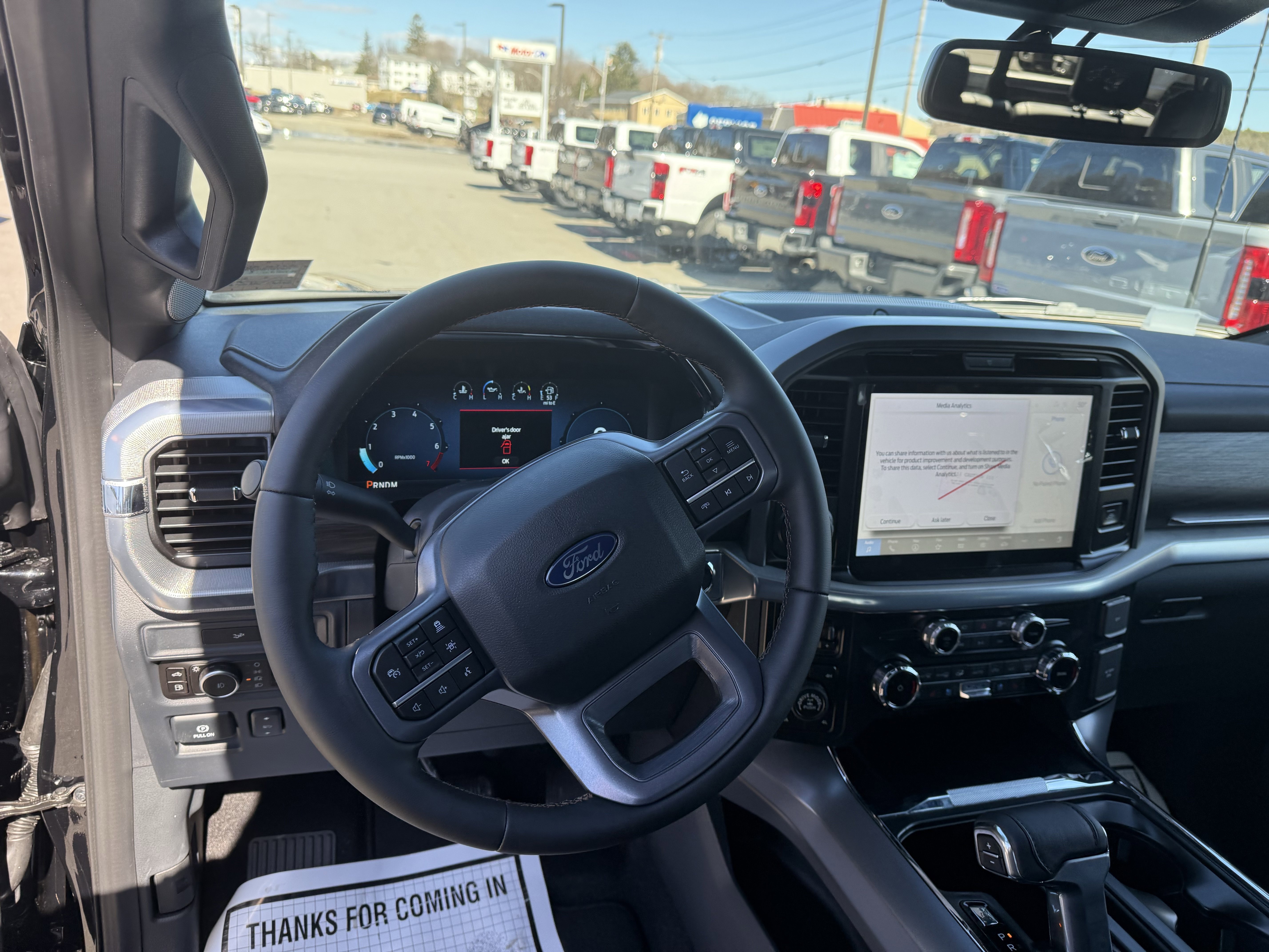New 2026 Agate Black Metallic Ford Lariat® image 12