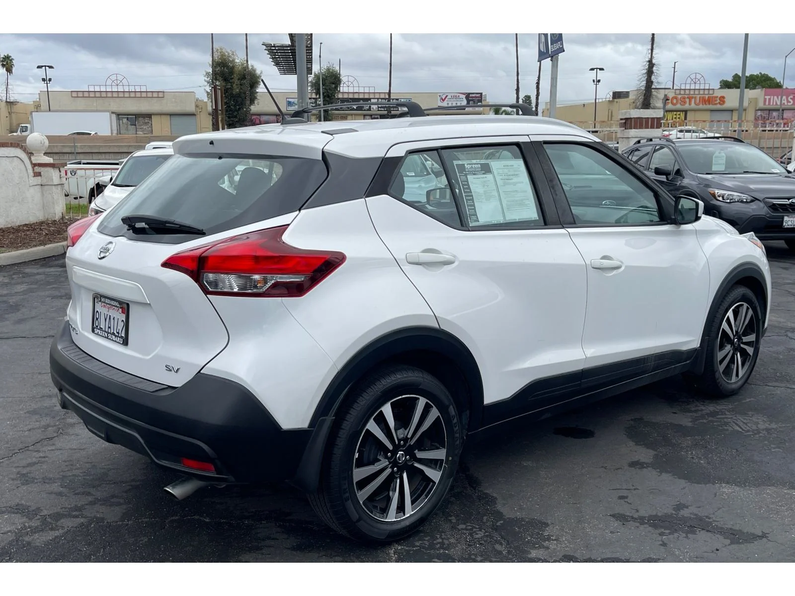 Used 2019 Aspen White Tricoat Nissan SV image 5