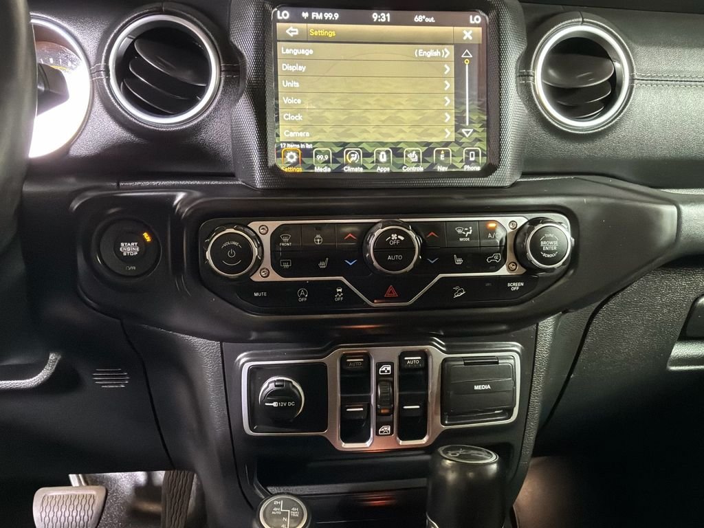Used 2018 Yellow Jeep Unlimited Sahara image 29