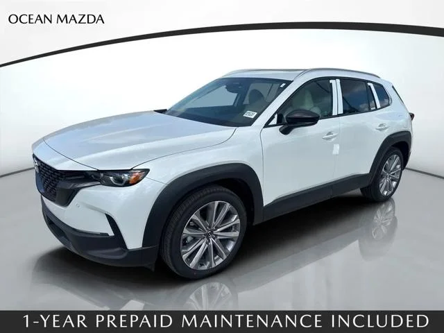 New 2026 Wind Chill Pearl Mazda 2.5 S Premium AWD image 1