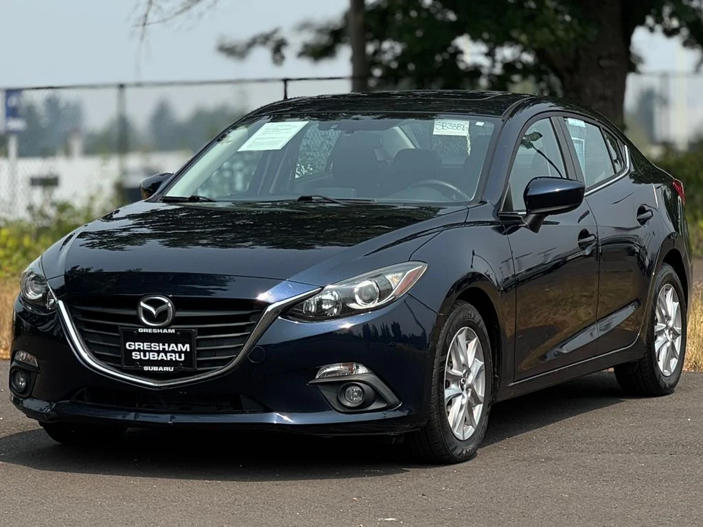 Used 2016 Deep Crystal Blue Mica Mazda i Touring image 3
