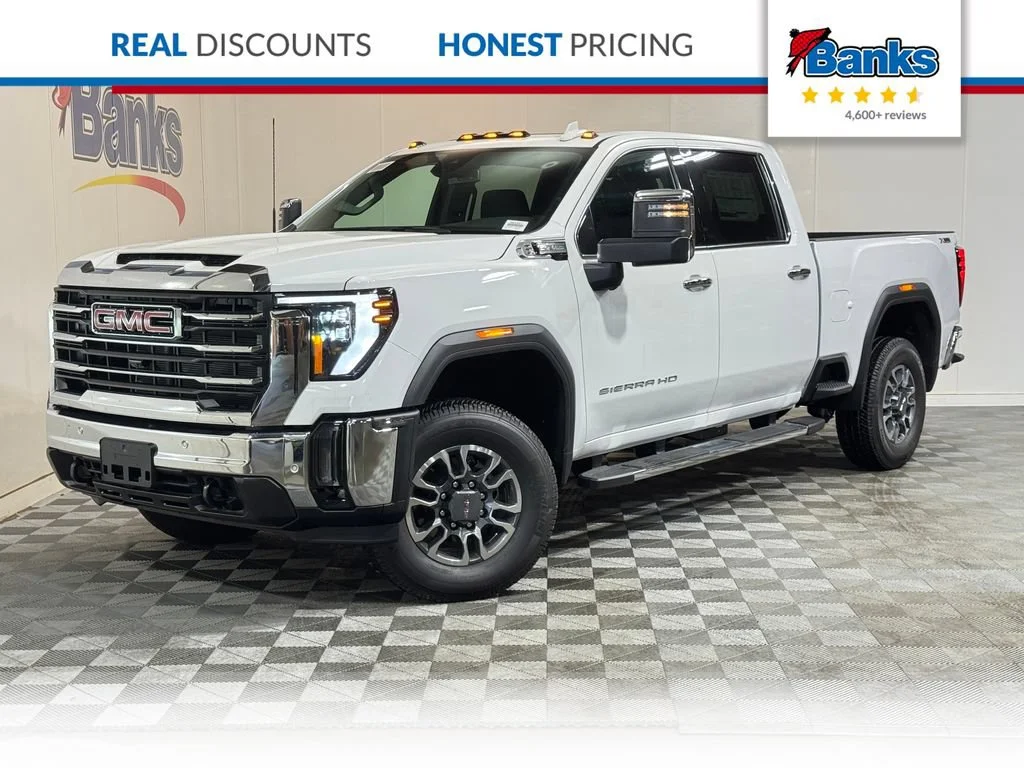 New 2026 Summit White GMC SLT image 1