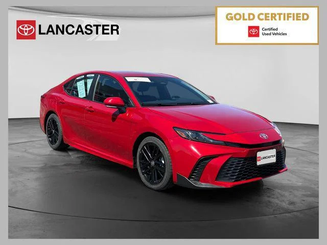 Certified Used 2025 Red Toyota SE image 30