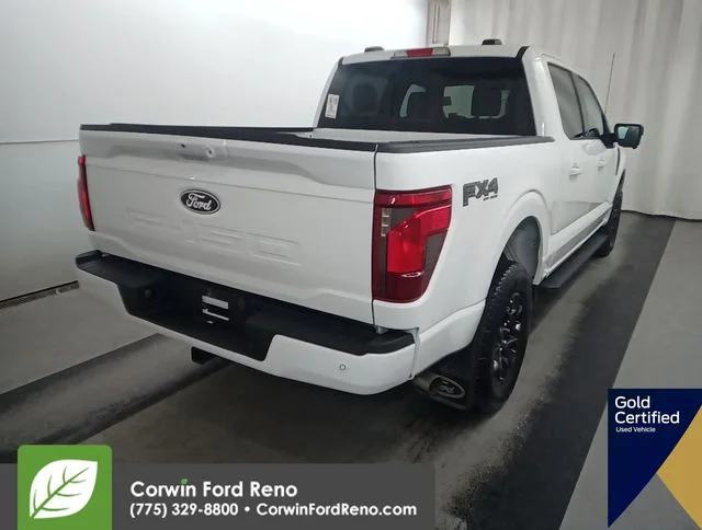 Used 2024 Oxford White Ford XLT image 4