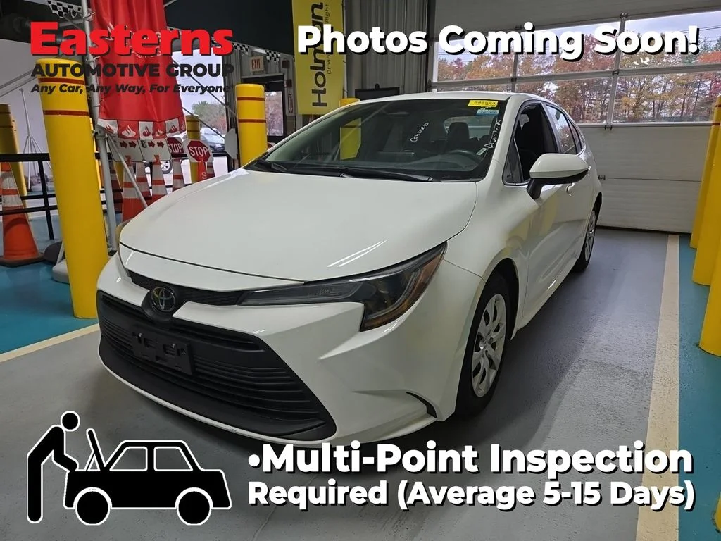 Used 2024 White Toyota LE image 1