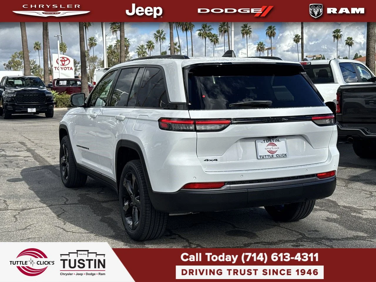 New 2027 Bright White Clear-Coat Paint Jeep Limited image 12