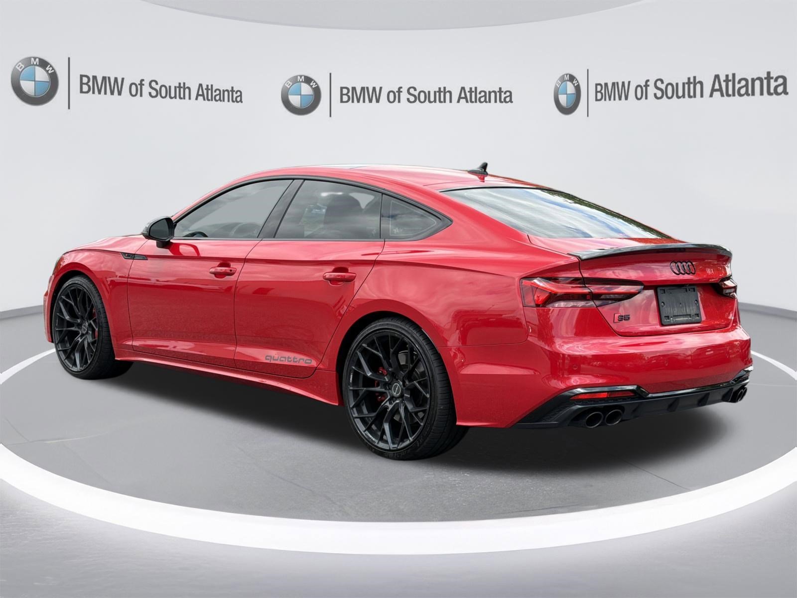 Used 2024 Progressive Red Metallic Audi Premium Plus image 24