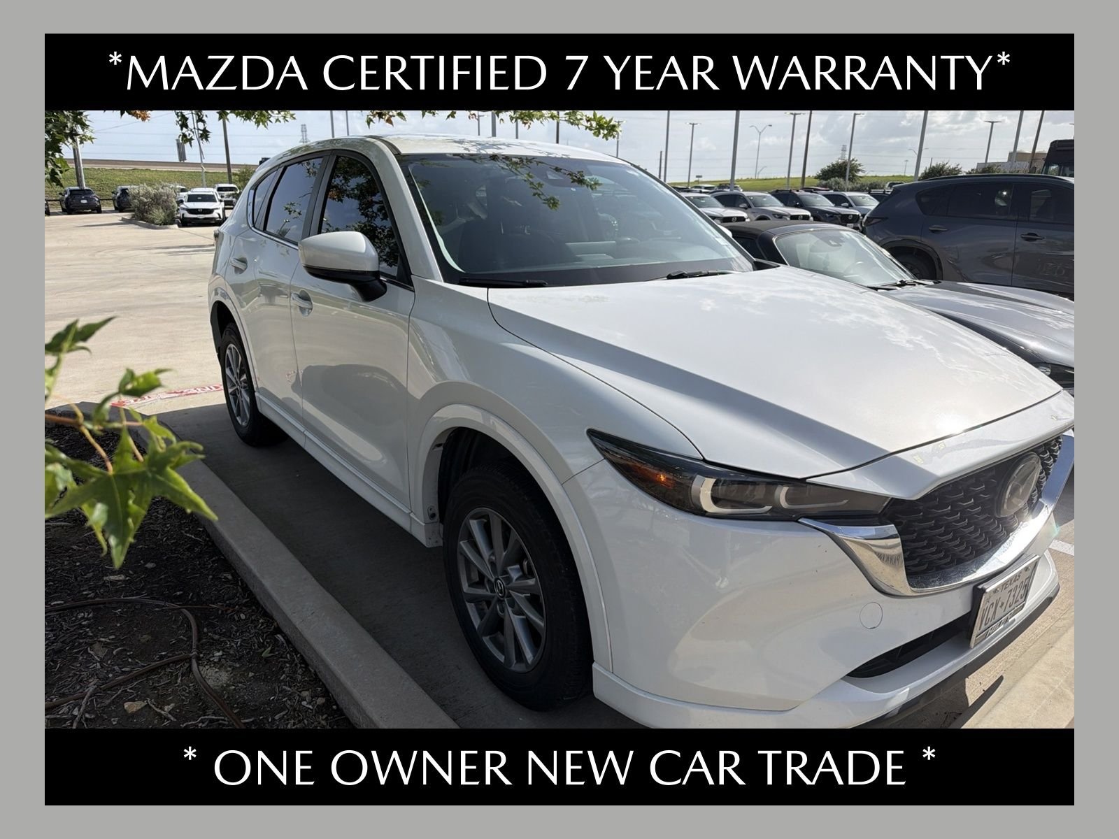 Certified Used 2024 Rhodium White Metallic Mazda 2.5 S Select Package image 1