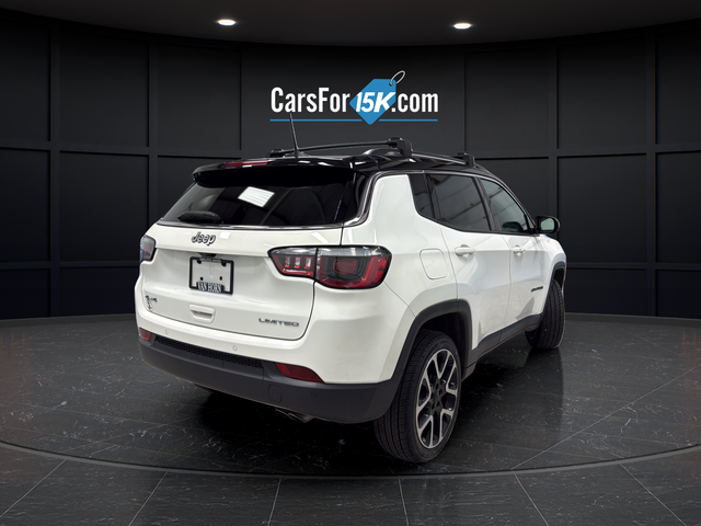 Used 2018 White Clearcoat Jeep Limited image 7