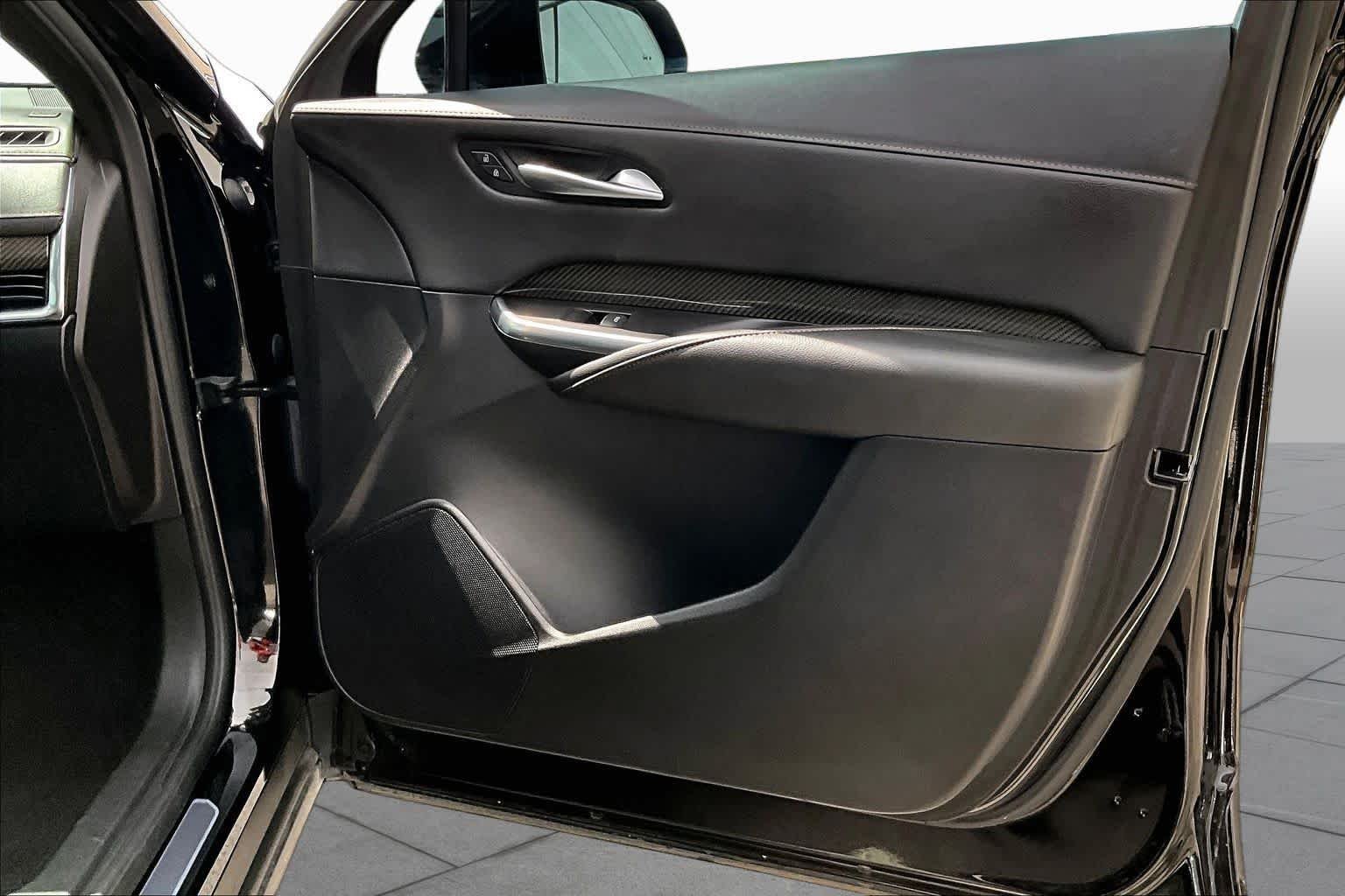 Used 2023 Stellar Black Metallic Cadillac FWD Sport image 23