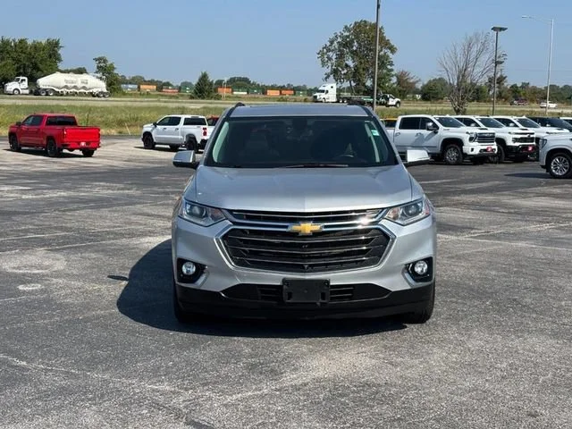 Used 2021 SILVER ICE METALLIC Chevrolet LT Leather image 8