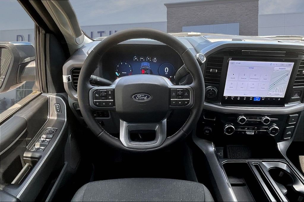 Certified Used 2025 Black Metallic Ford XLT image 9