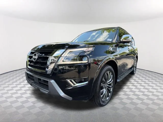 Used 2021 Black Nissan Platinum 2WD image 1