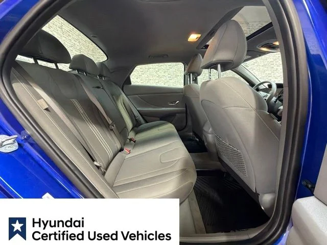 Certified Used 2025 Intense Blue Hyundai SEL Convenience image 14