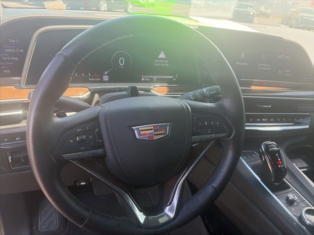 Used 2024 Argent Silver Metallic Cadillac Sport Platinum image 2