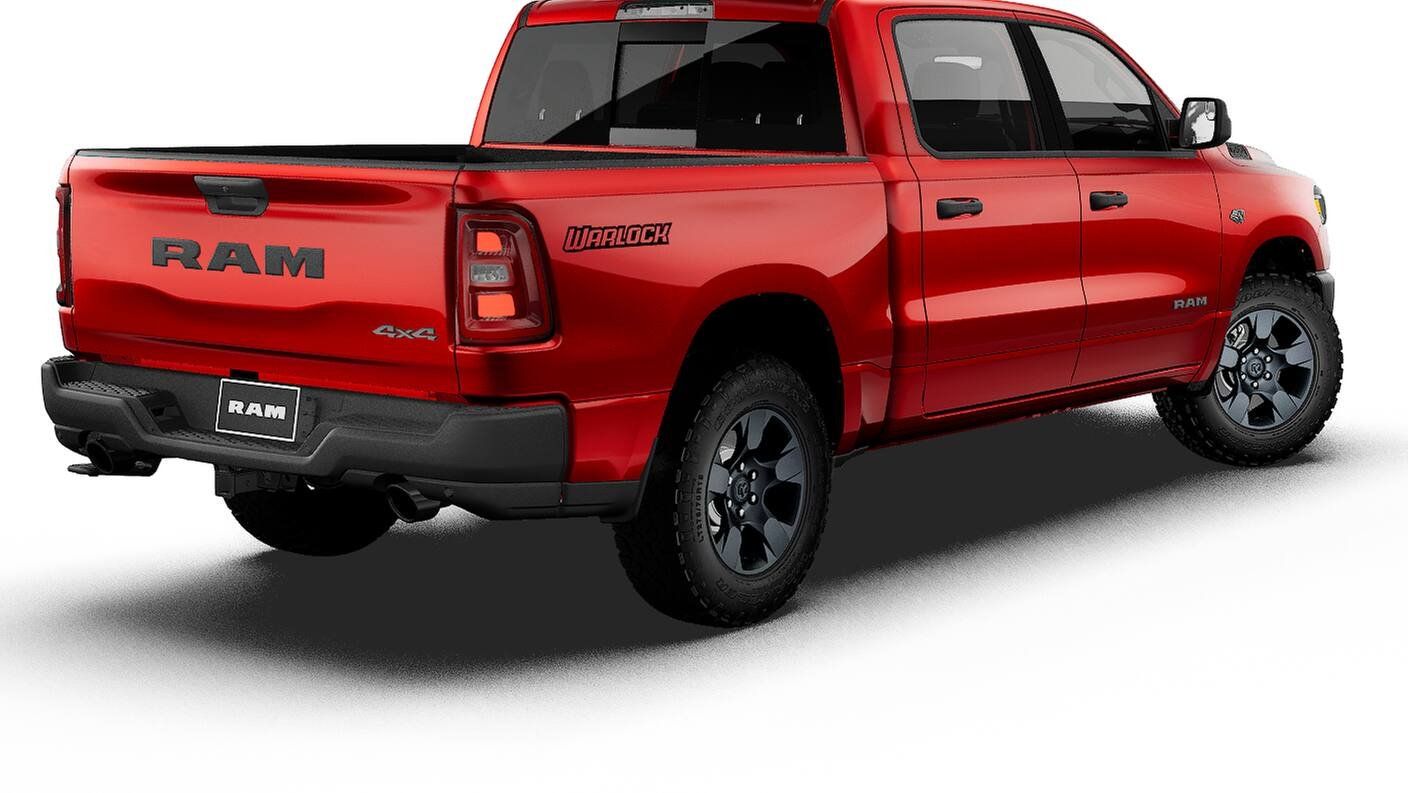 New 2027 Molten Red Pearl-Coat Exterior Paint RAM  image 14