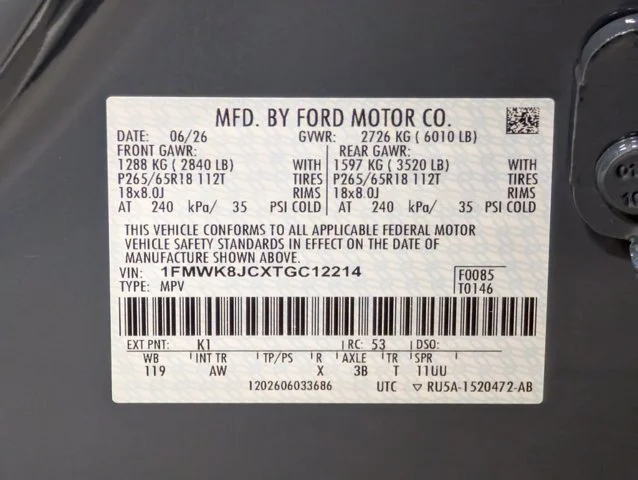 New 2026 Vapor Blue Metallic Ford Tremor® image 55