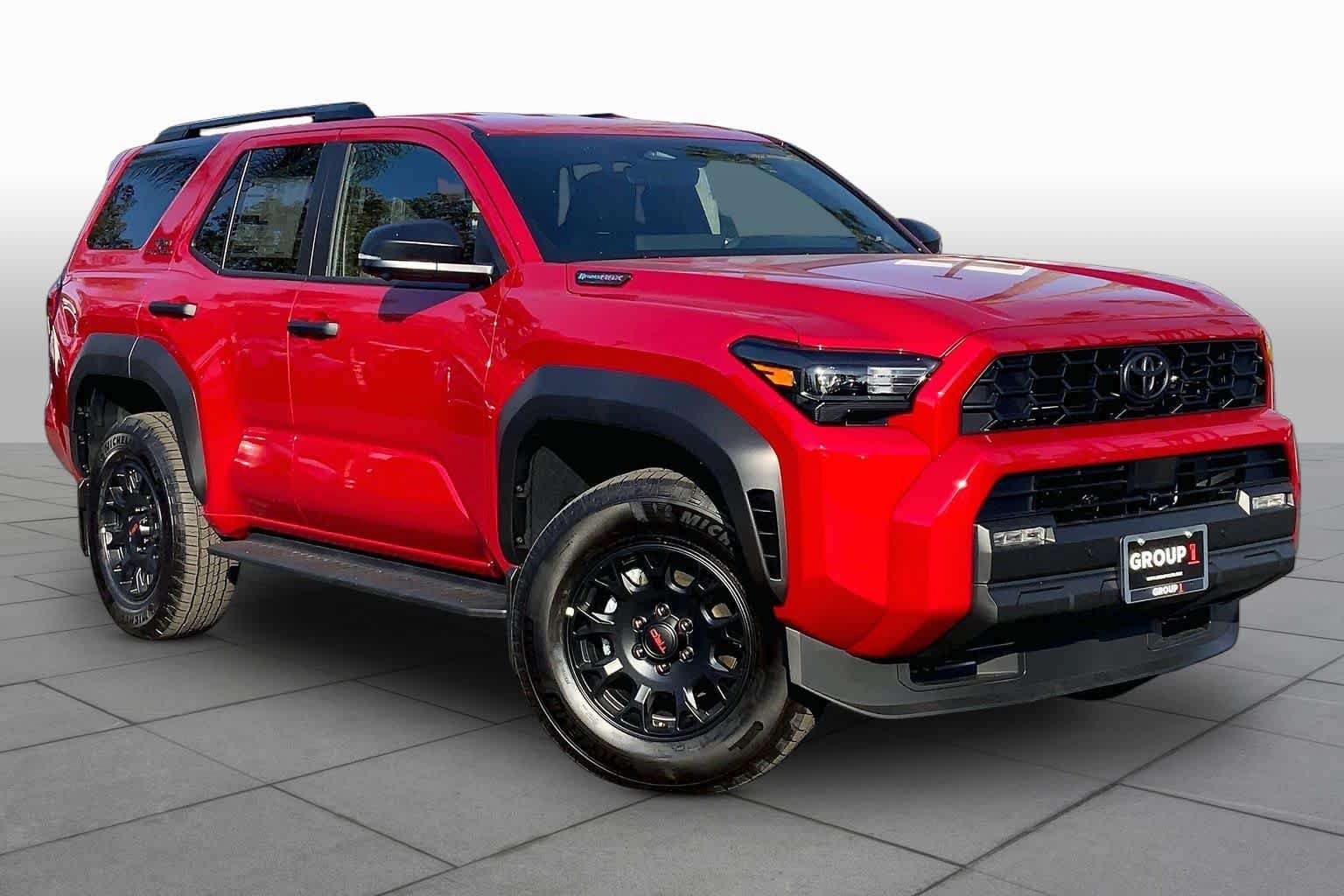 New 2026 Supersonic Red Toyota TRD Off-Road Premium i-FORCE MAX image 2