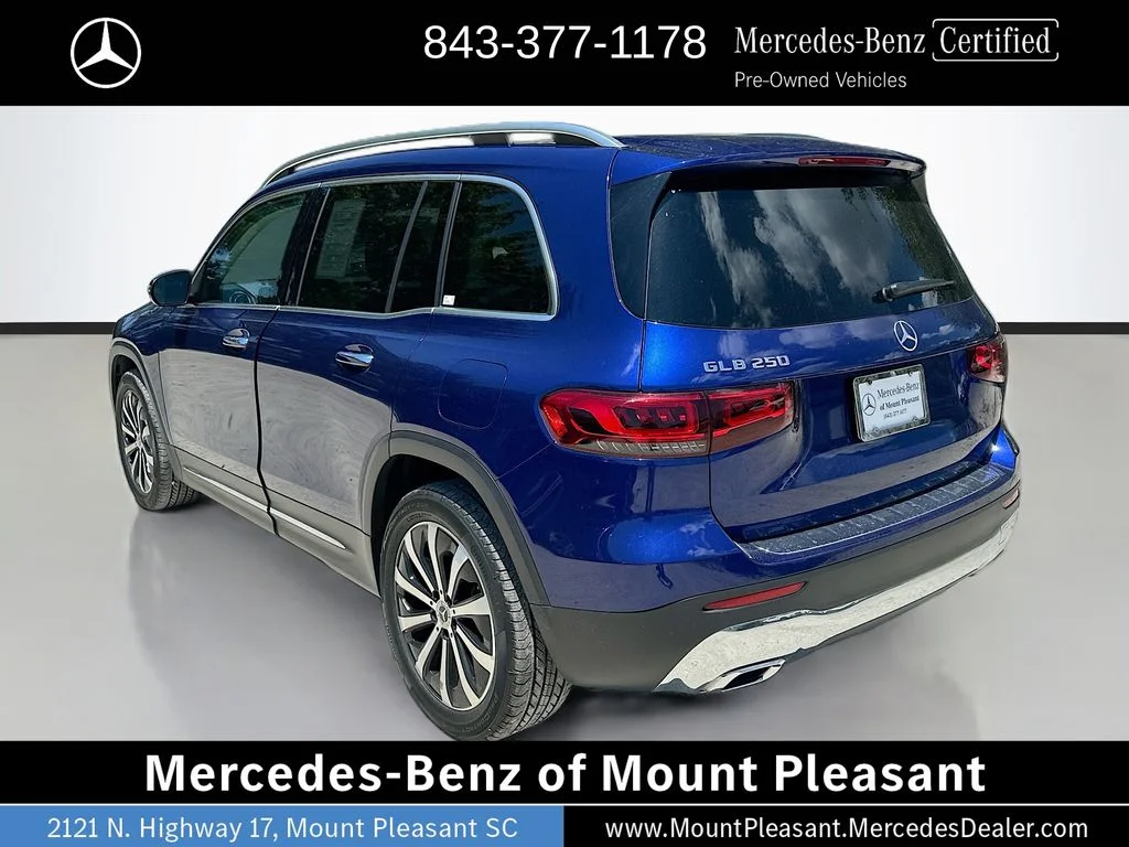 Used 2021 Blue Mercedes-Benz GLB 250 image 7