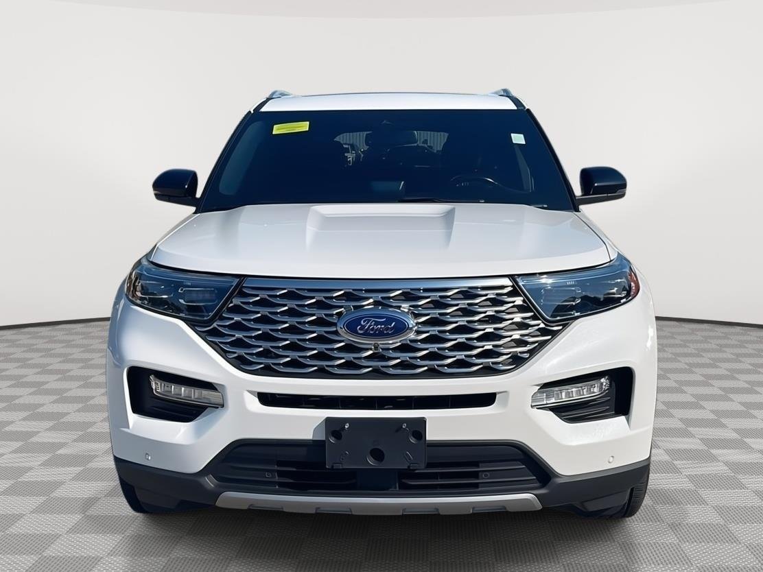 Used 2020 Star White Metallic Tri-Coat Ford Platinum image 2
