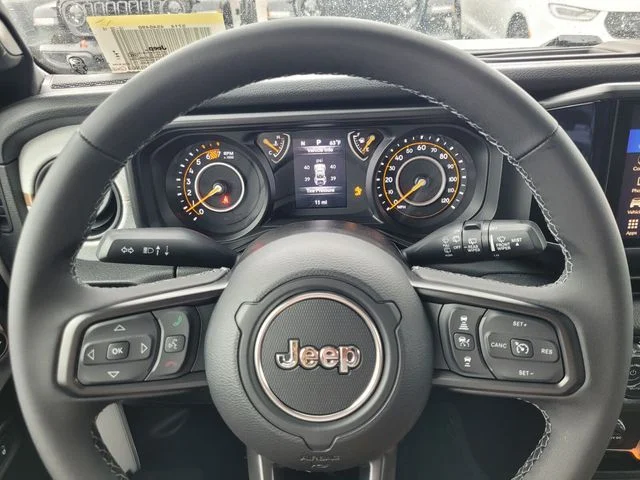 New 2026 Bright White Clear-Coat Exterior Paint Jeep Sport S image 28