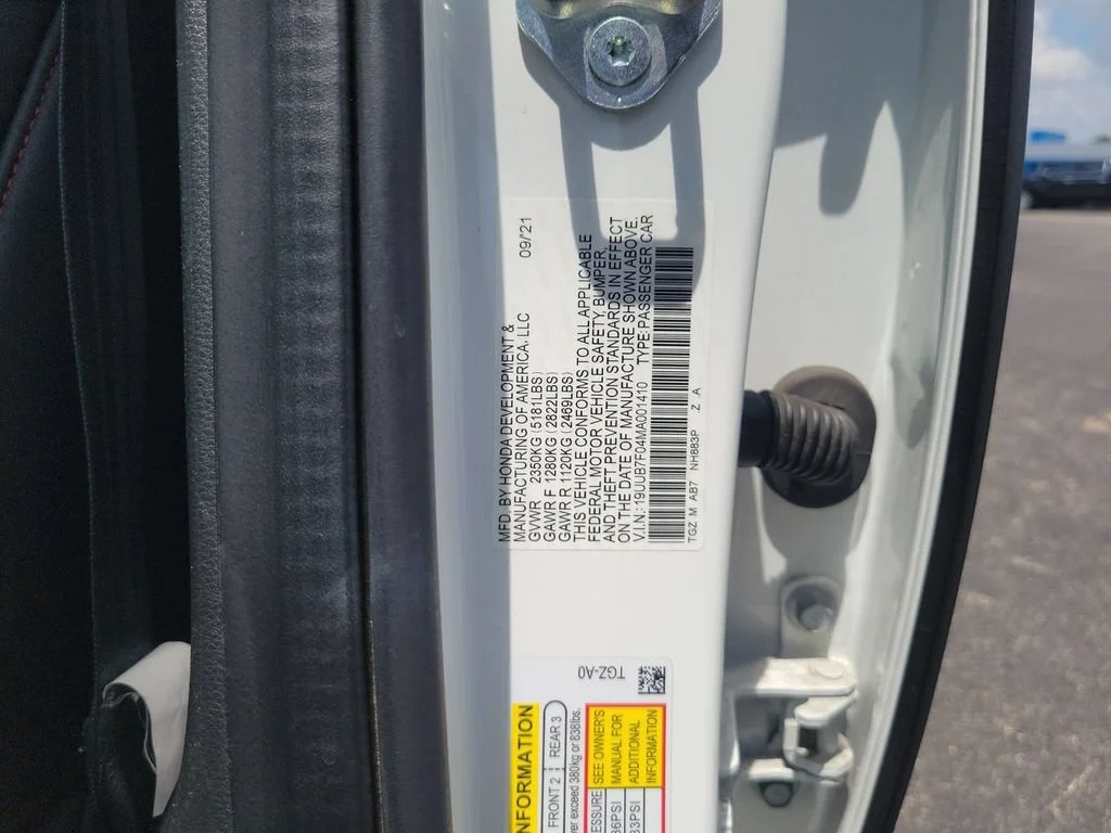 Used 2021 White Acura Type S image 35