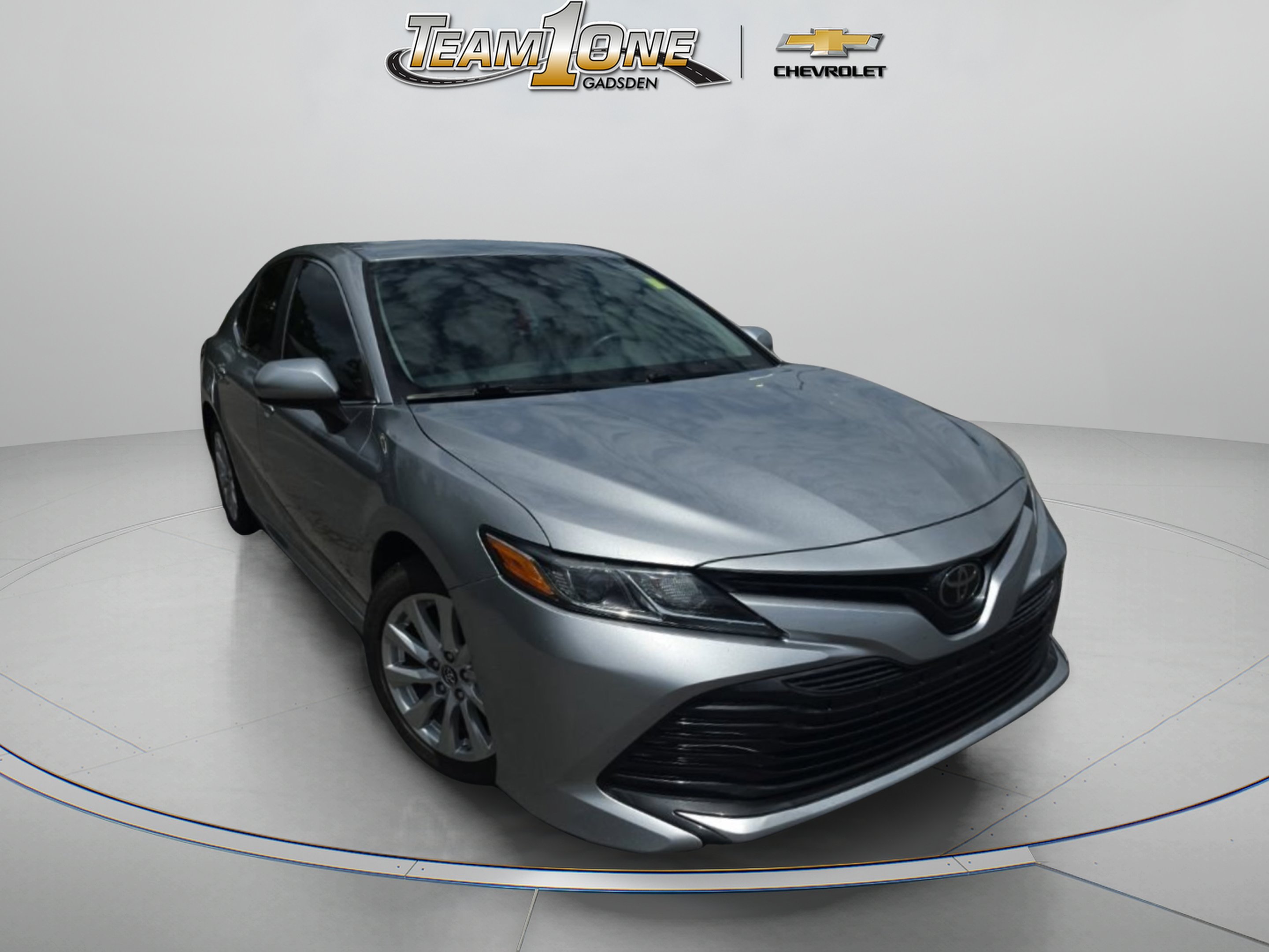 Used 2019 Silver Toyota LE image 1