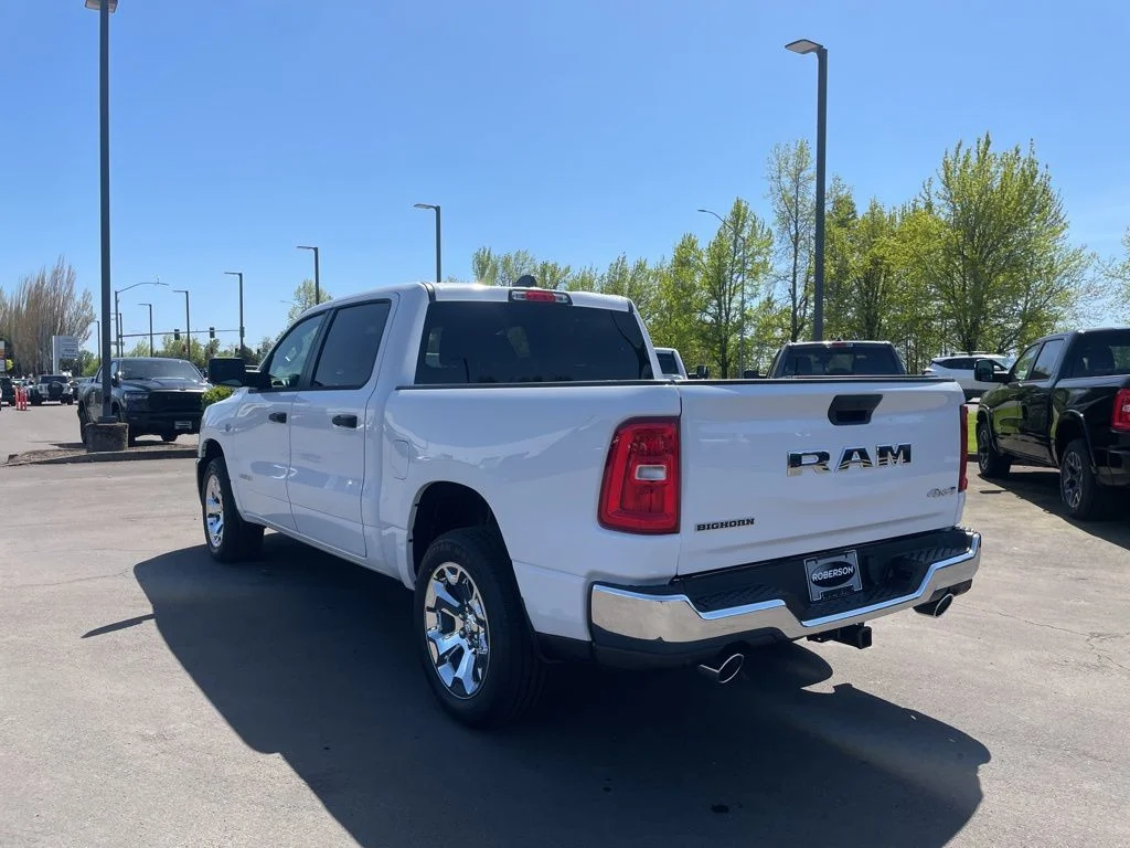New 2026 Bright White Clear-Coat Exterior Paint RAM Big Horn/Lone Star image 3