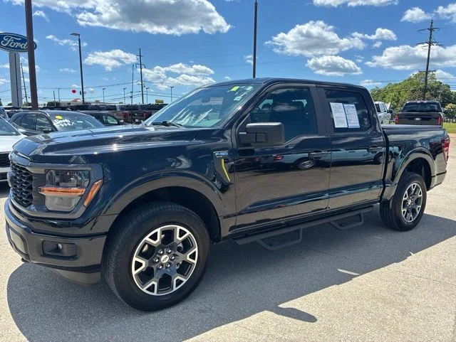 Certified Used 2025 Agate Black Metallic Ford STX image 3