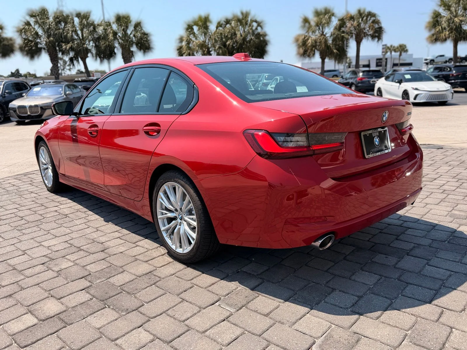 Used 2023 Melbourne Red Metallic BMW 330i image 11