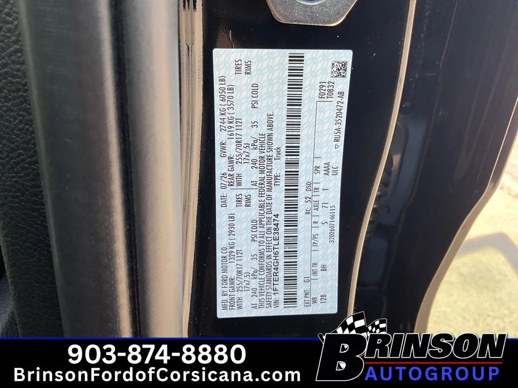 New 2026 Shadow Black Ford XLT image 18