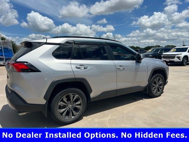 Used 2023 Silver Sky Metallic Toyota Hybrid Limited image 3