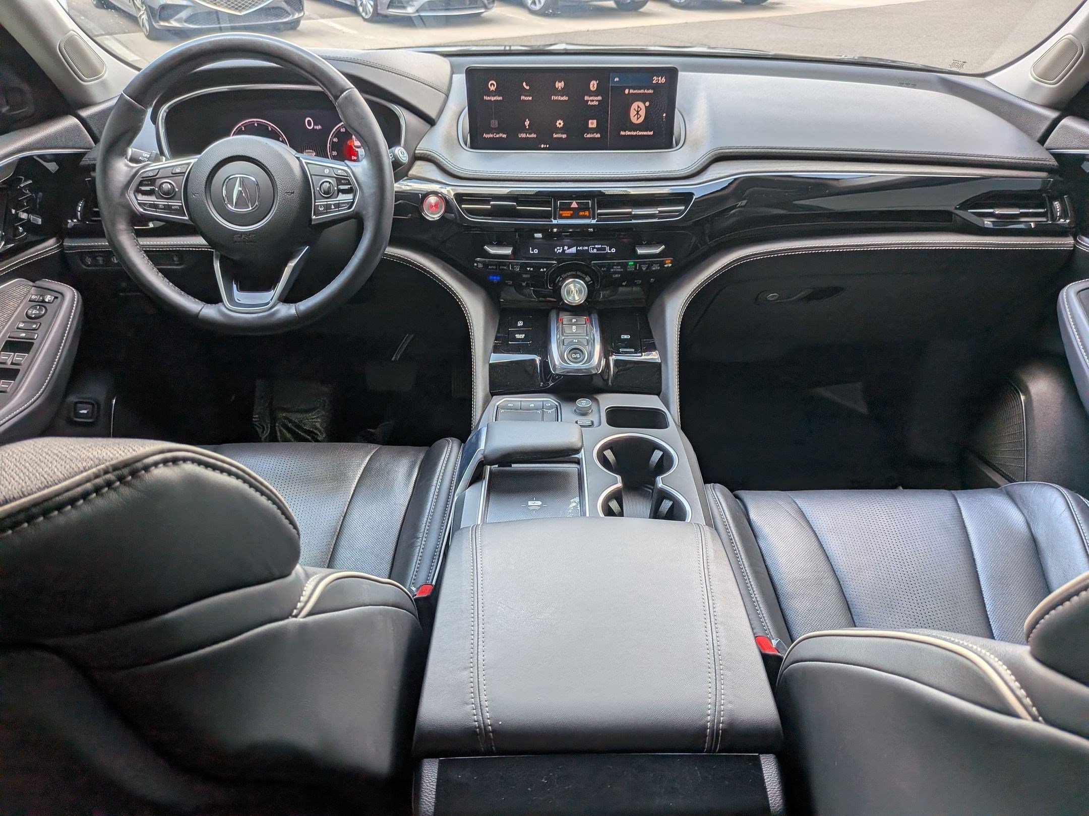 Used 2022 Liquid Carbon Metallic Acura w/Advance Package image 24