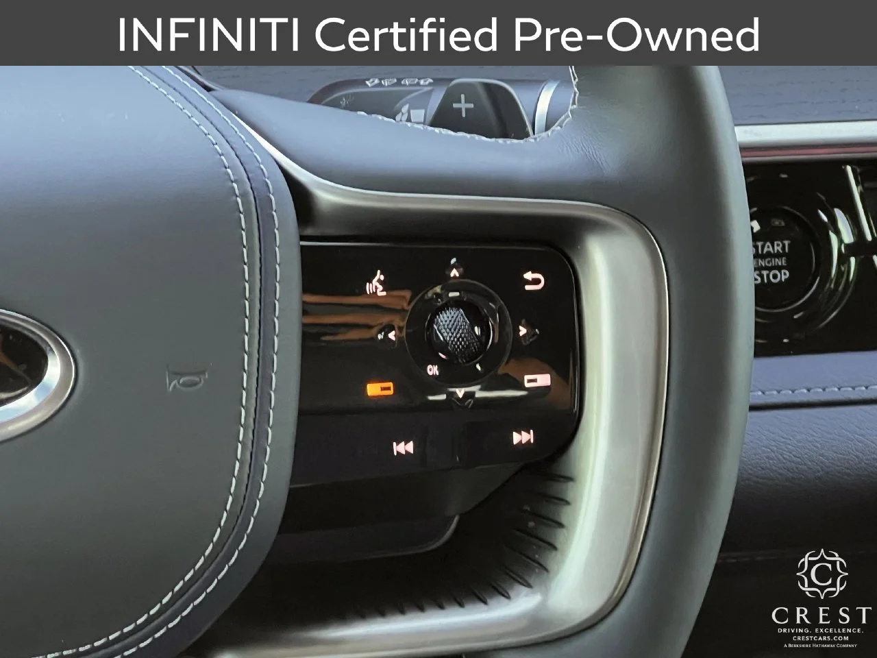 Certified Used 2026 Radiant White INFINITI SPORT image 16