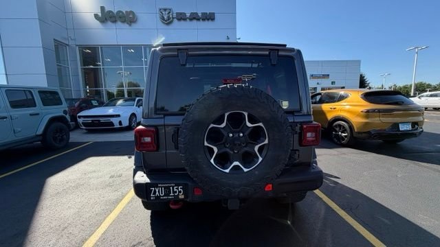 Certified Used 2020 Gray Jeep Unlimited Rubicon image 4