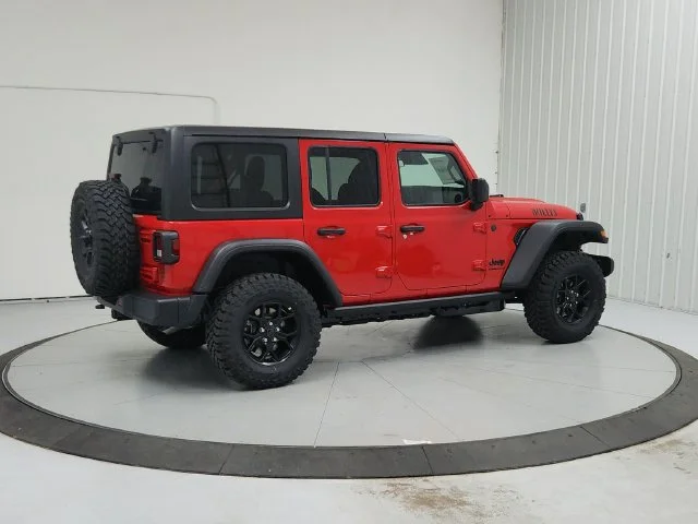 New 2026 Red Jeep Willys image 8