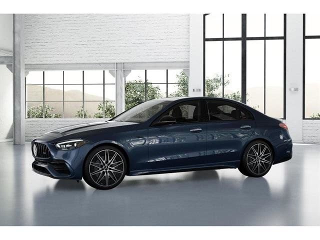New 2026 Twilight Blue Metallic Mercedes-Benz AMG® C 43 4MATIC® Sedan image 36