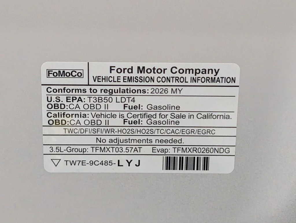 New 2026 Star White Metallic Tri-Coat Ford Platinum® image 33