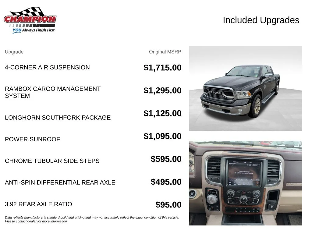 Used 2018 Black Ram Laramie Longhorn image 4
