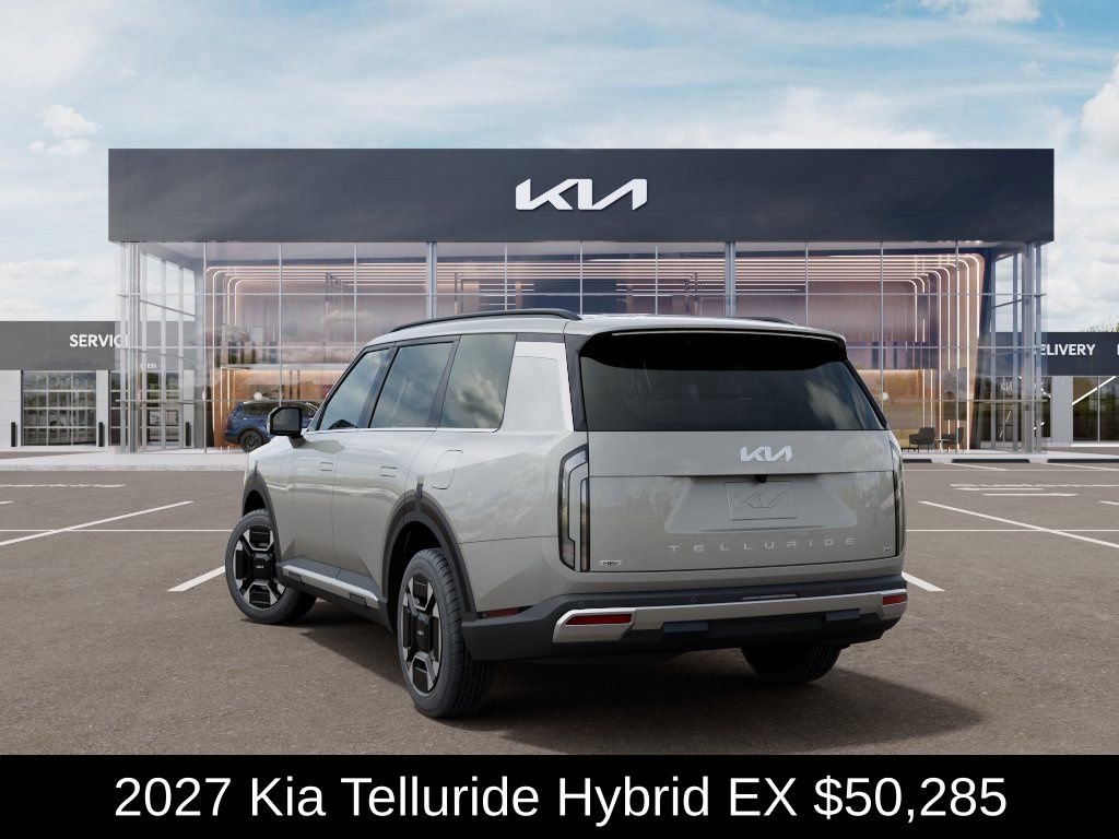 New 2027 Ivory Silver Kia EX image 5
