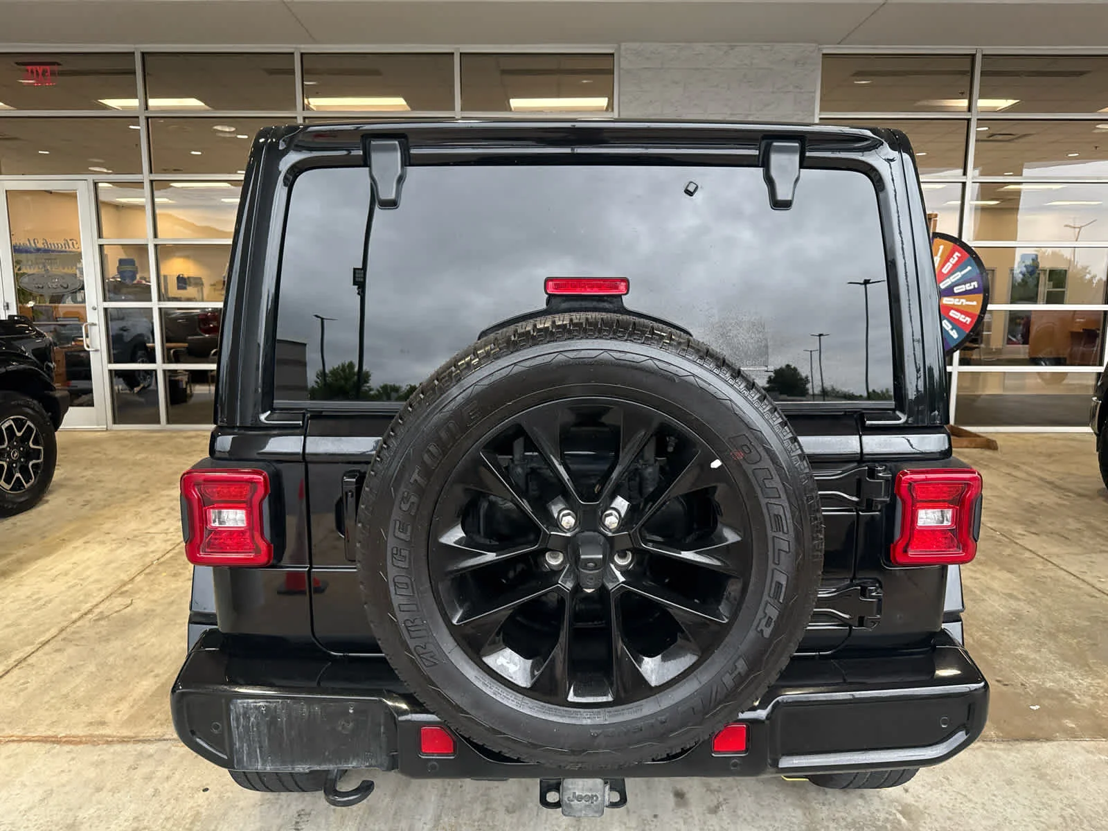 Used 2023 Black Clearcoat Jeep High Altitude image 10