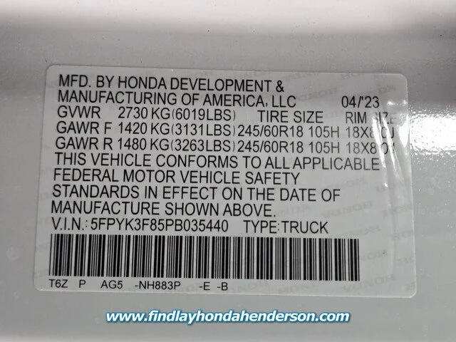 2023 Honda Ridgeline Black Edition - Photo 48