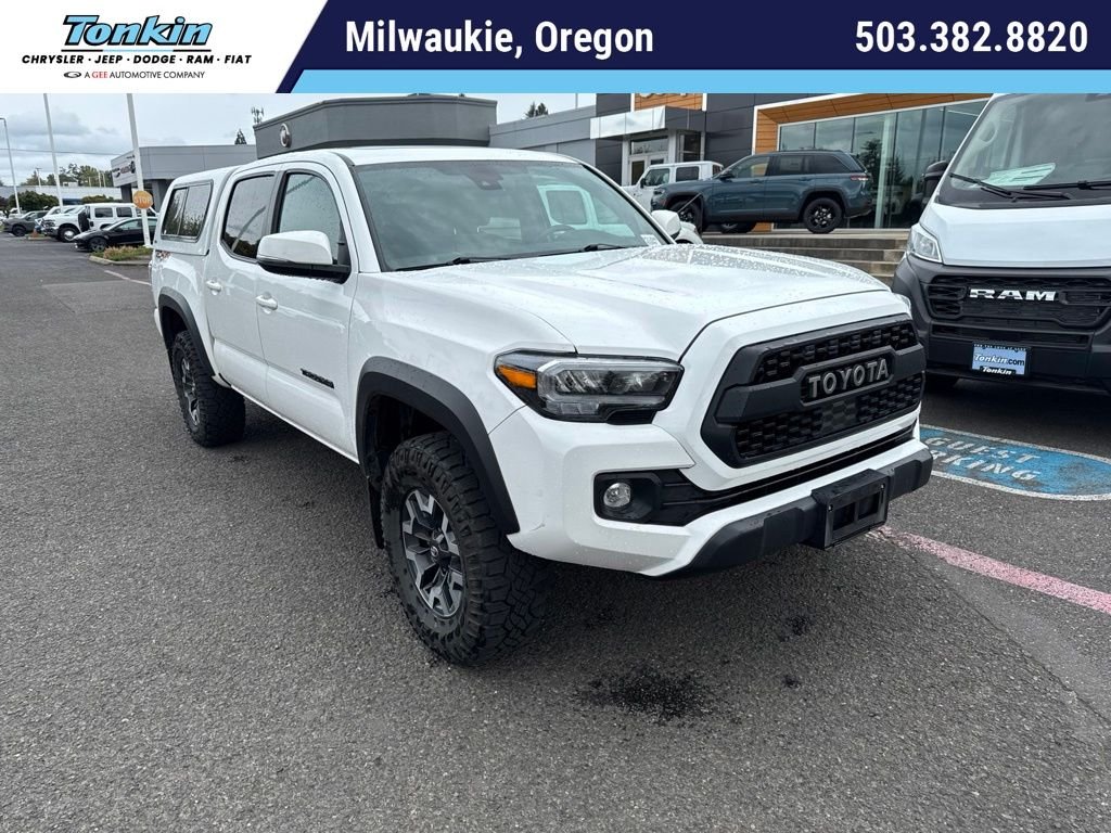 Used 2021 White Toyota TRD Off-Road image 1