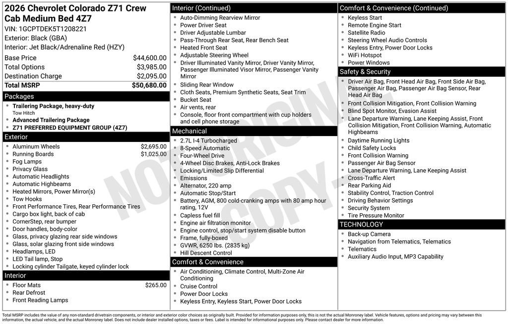 2026 Chevrolet Colorado Z71 - Photo 31