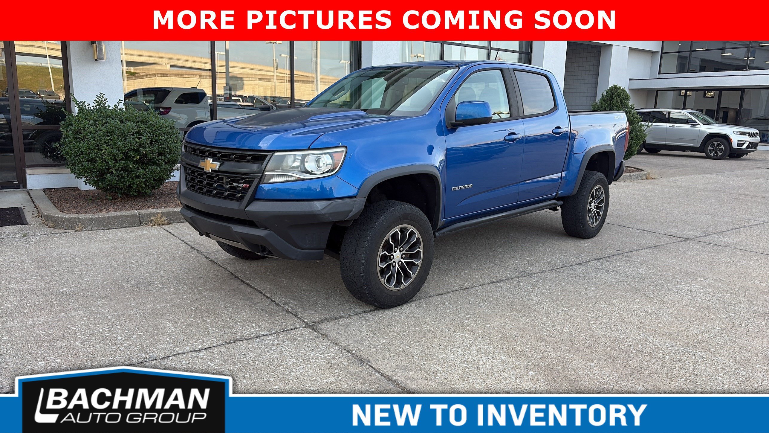 Used 2018 Kinetic Blue Metallic Chevrolet 4WD ZR2 image 4