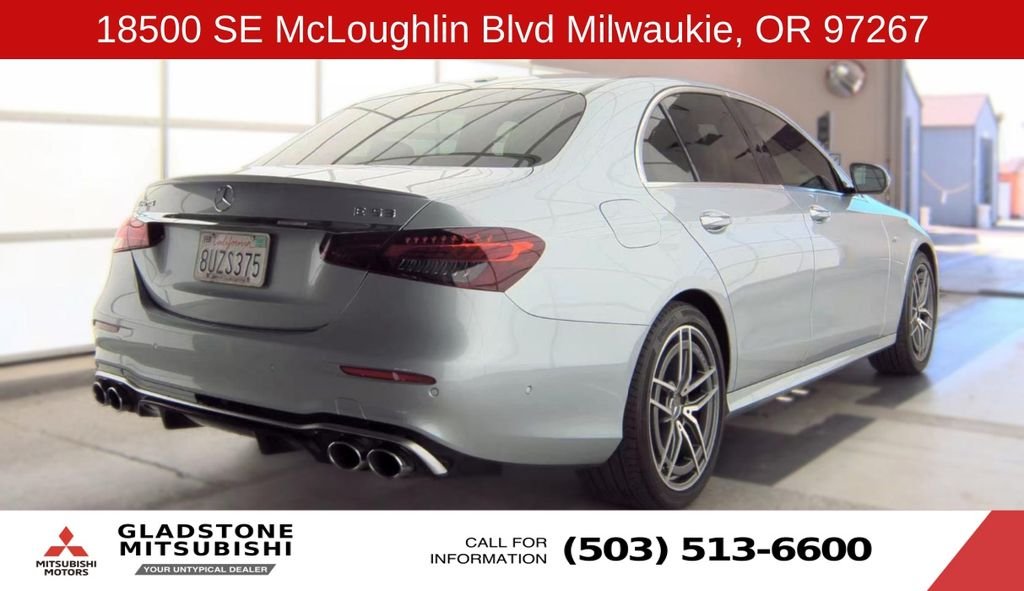 Used 2021 Cirrus Silver Metallic Mercedes-Benz E 53 AMG® image 2