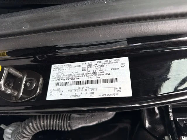 Used 2023 Black Ford Tremor image 35
